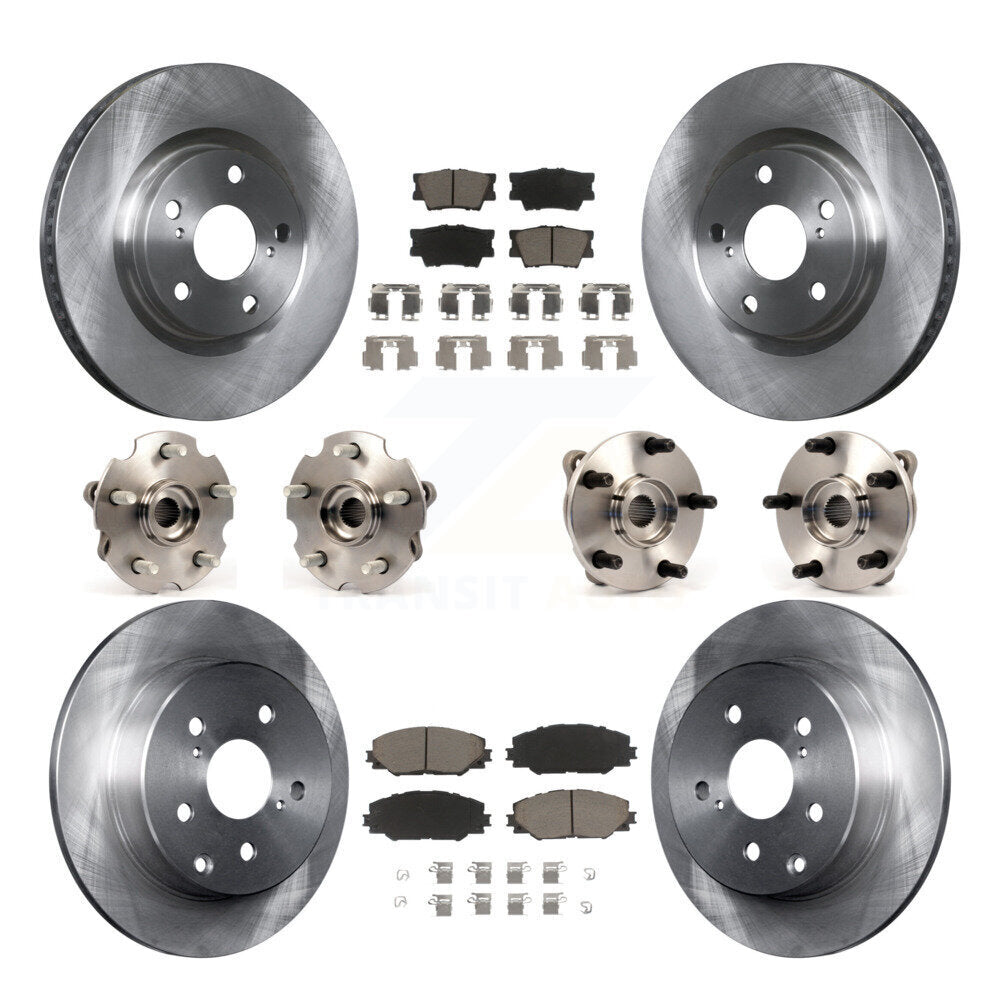 [Avant + Arrière] Kit d'ensemble roulement de roue et moyeu pour Toyota RAV4 avec 3rd Row Seating KBB-119221