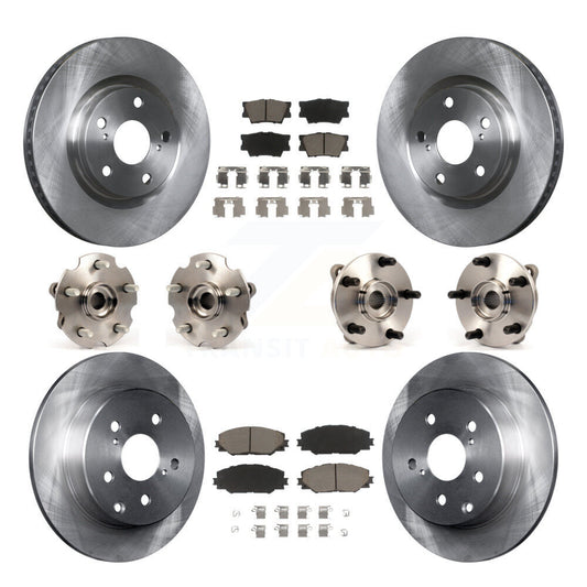 [Avant + Arrière] Kit d'ensemble roulement de roue et moyeu pour Toyota RAV4 avec 3rd Row Seating KBB-119221
