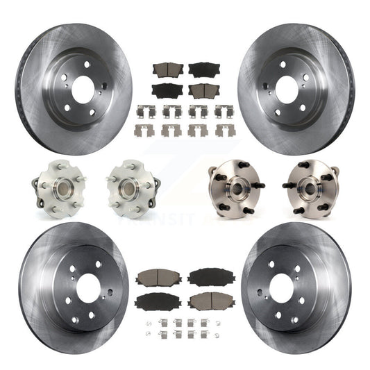 [Avant + Arrière] Kit d'ensemble roulement de roue et moyeu pour Toyota RAV4 avec 3rd Row Seating KBB-119222