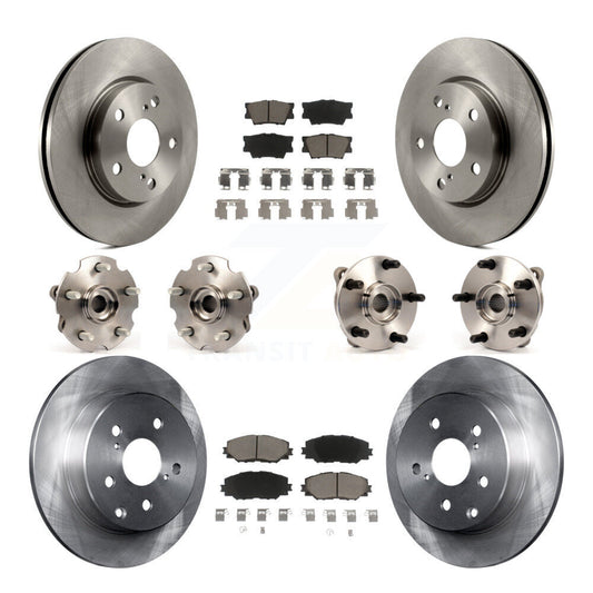 [Avant + Arrière] Kit d'ensemble roulement de roue et moyeu pour Toyota RAV4 sans 3rd Row Seating KBB-119223