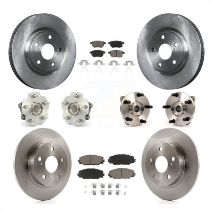 [Avant + Arrière] Kit d'ensemble roulement de roue et moyeu pour 2011-2016 Scion tC Automatic transmission KBB-119225 par Transit Auto