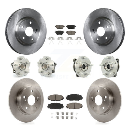 [Avant + Arrière] Kit d'ensemble roulement de roue et moyeu pour 2011-2016 Scion tC Manual transmission KBB-119226