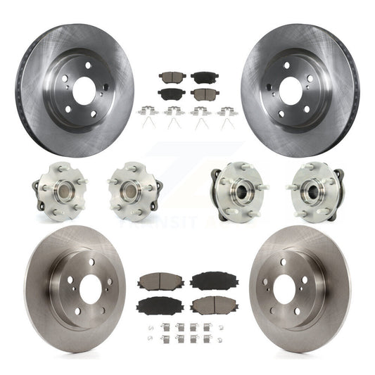 [Avant + Arrière] Kit d'ensemble roulement de roue et moyeu pour 2011-2016 Scion tC Manual transmission KBB-119226