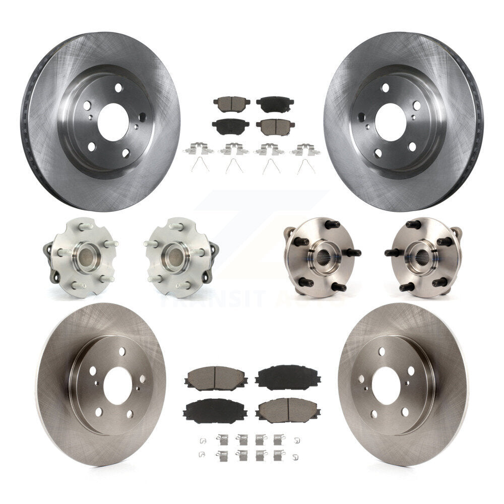 [Avant + Arrière] Kit d'ensemble roulement de roue et moyeu pour Toyota Corolla iM Scion KBB-119227