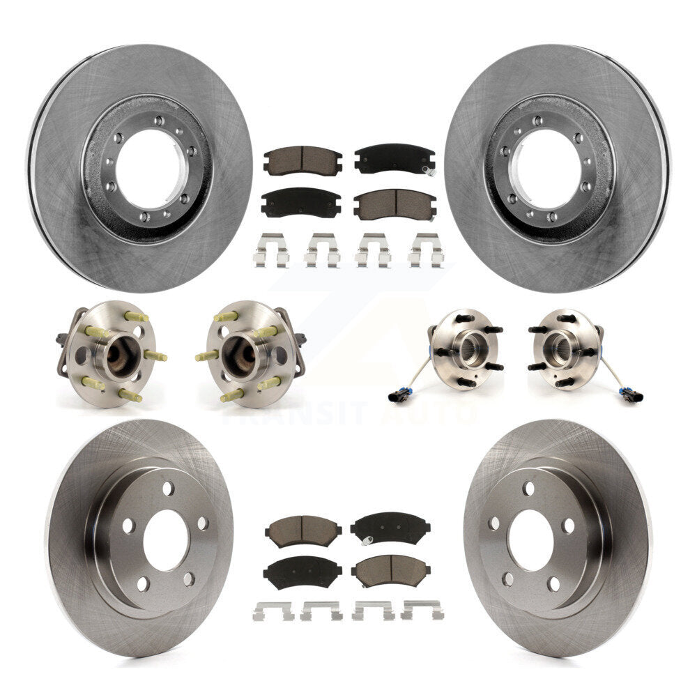 [Avant + Arrière] Kit d'ensemble roulement de roue et moyeu pour 2000-2005 Buick LeSabre Pontiac Bonneville KBB-119231