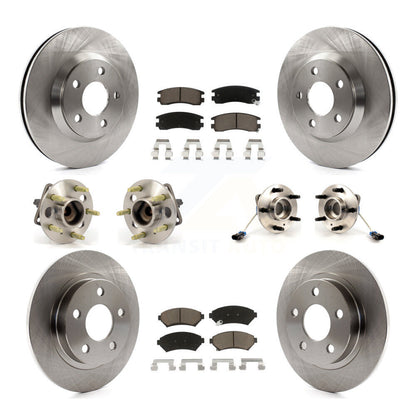 [Avant + Arrière] Kit d'ensemble roulement de roue et moyeu pour 2005 Buick LeSabre Pontiac Bonneville Park Avenue KBB-119232