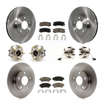 [Avant + Arrière] Kit d'ensemble roulement de roue et moyeu pour Buick LeSabre Park Avenue Pontiac Bonneville Oldsmobile Aurora KBB-119233