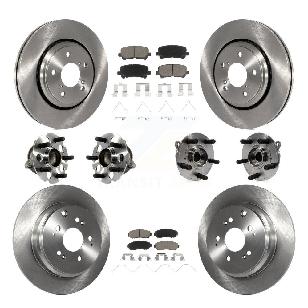[Avant + Arrière] Kit d'ensemble roulement de roue et moyeu pour 2015-2017 Honda Odyssey KBB-119235