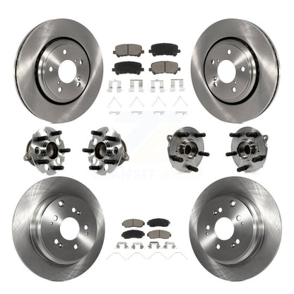 [Avant + Arrière] Kit d'ensemble roulement de roue et moyeu pour 2015-2017 Honda Odyssey KBB-119235
