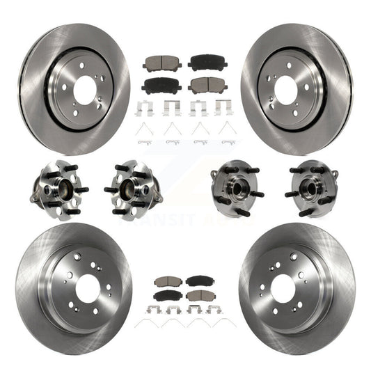[Avant + Arrière] Kit d'ensemble roulement de roue et moyeu pour 2015-2017 Honda Odyssey KBB-119235