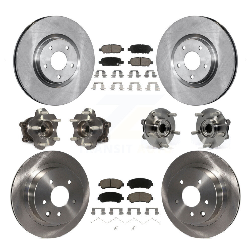 [Avant + Arrière] Kit d'ensemble roulement de roue et moyeu pour Nissan Juke KBB-119237