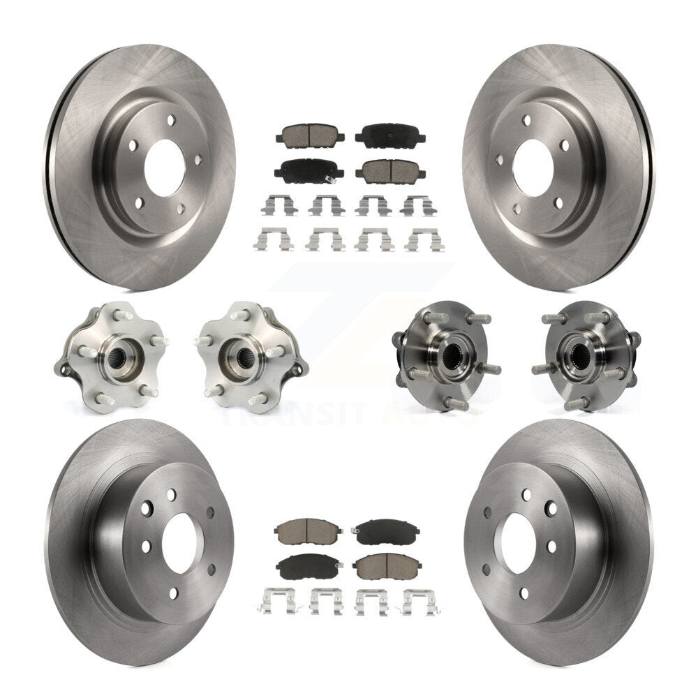 [Avant + Arrière] Kit d'ensemble roulement de roue et moyeu pour Nissan Juke KBB-119238