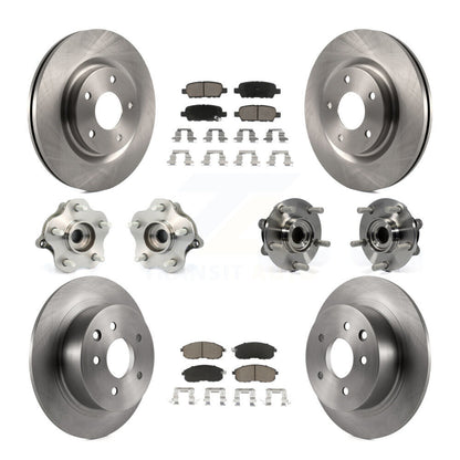 [Avant + Arrière] Kit d'ensemble roulement de roue et moyeu pour Nissan Juke KBB-119238