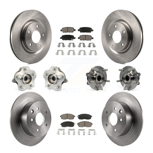 [Avant + Arrière] Kit d'ensemble roulement de roue et moyeu pour Nissan Juke KBB-119238