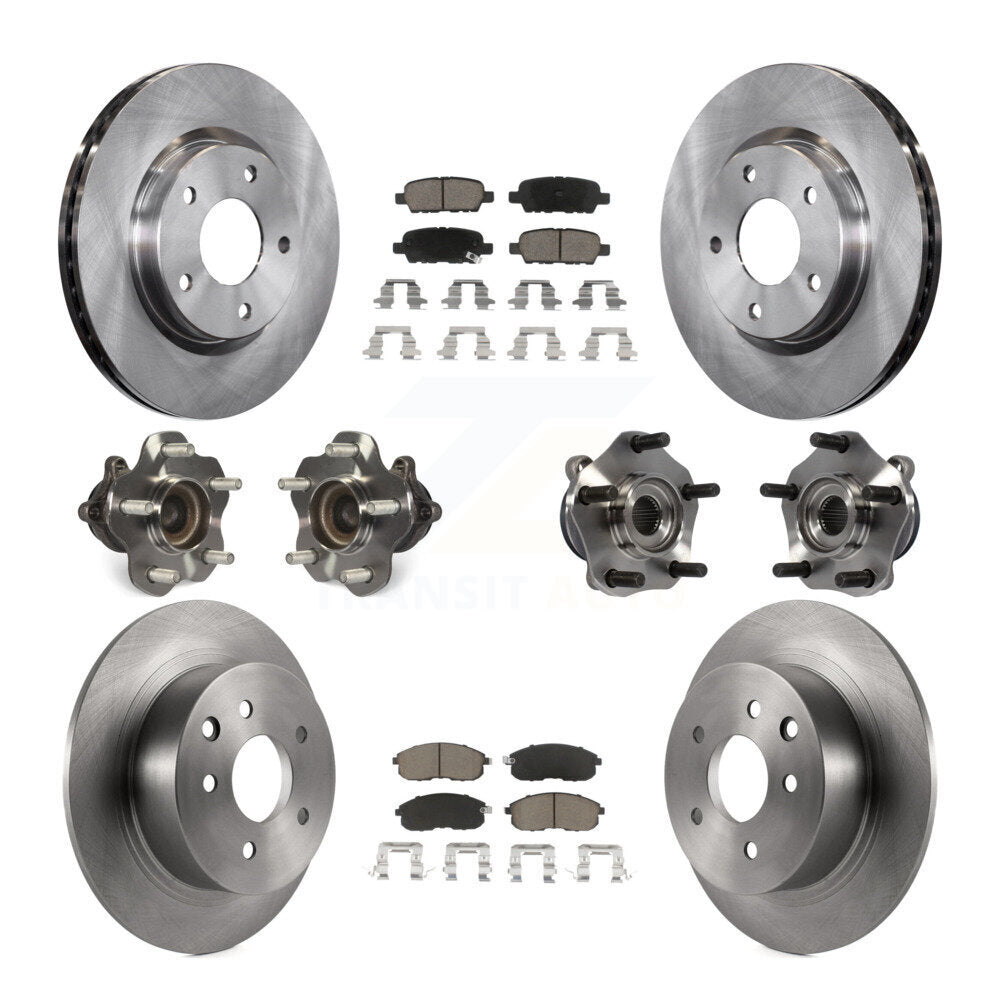 [Avant + Arrière] Kit d'ensemble roulement de roue et moyeu pour Nissan Sentra KBB-119241