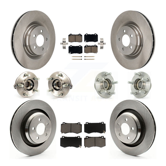 [Avant + Arrière] Kit d'ensemble roulement de roue et moyeu pour Dodge Charger Chrysler 300 Challenger KBB-119245