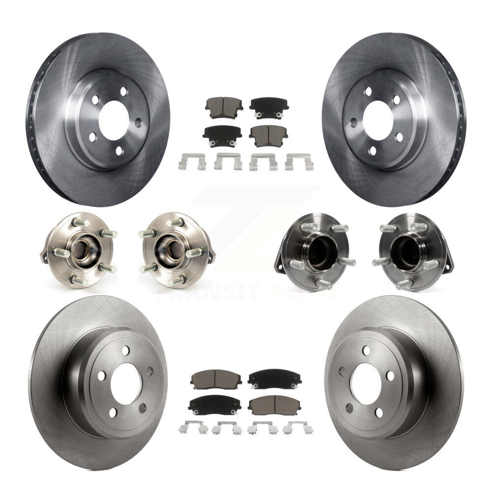 [Avant + Arrière] Kit d'ensemble roulement de roue et moyeu pour Dodge Charger Chrysler 300 KBB-119248