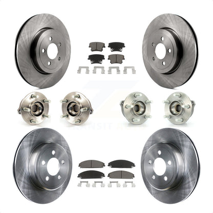 [Avant + Arrière] Kit d'ensemble roulement de roue et moyeu pour Dodge Charger Chrysler 300 KBB-119249 par Transit Auto