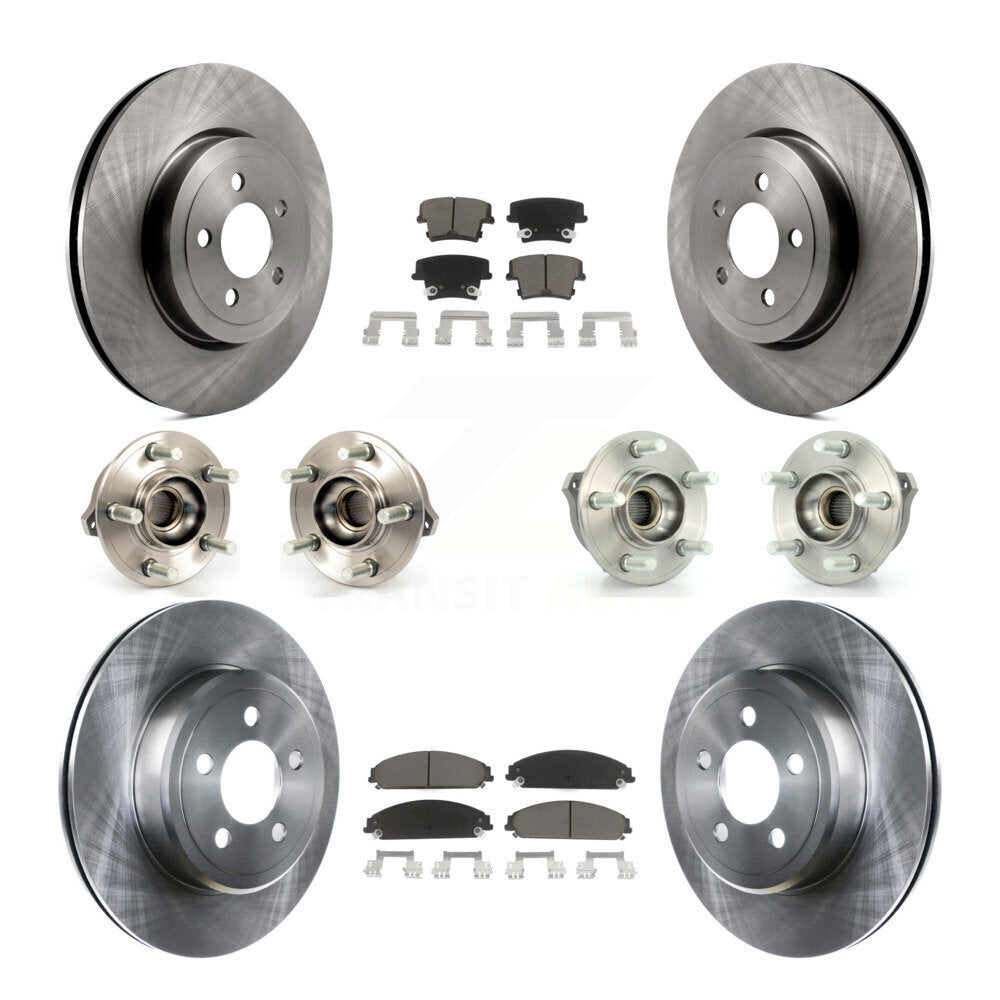 [Avant + Arrière] Kit d'ensemble roulement de roue et moyeu pour Dodge Charger Chrysler 300 KBB-119249