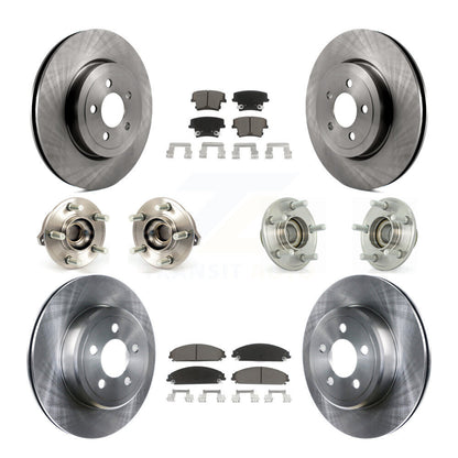 [Avant + Arrière] Kit d'ensemble roulement de roue et moyeu pour Dodge Chrysler 300 Charger Challenger KBB-119250