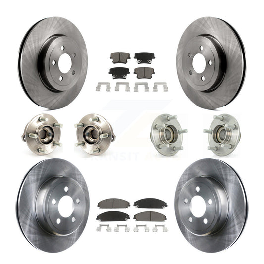 [Avant + Arrière] Kit d'ensemble roulement de roue et moyeu pour Dodge Chrysler 300 Charger Challenger KBB-119250