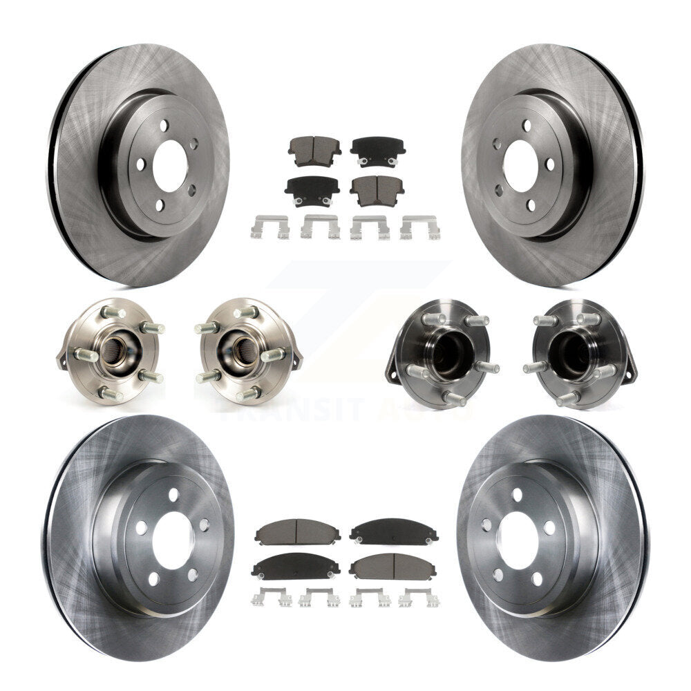 [Avant + Arrière] Kit d'ensemble roulement de roue et moyeu pour Dodge Chrysler 300 Charger Challenger KBB-119251