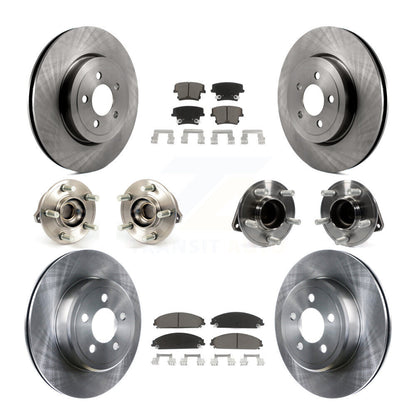 [Avant + Arrière] Kit d'ensemble roulement de roue et moyeu pour Dodge Chrysler 300 Charger Challenger KBB-119251