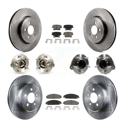 [Avant + Arrière] Kit d'ensemble roulement de roue et moyeu pour Dodge Chrysler 300 Charger Challenger KBB-119251