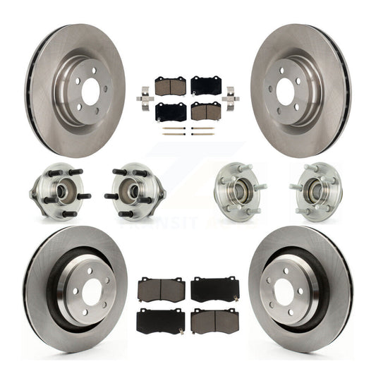 [Avant + Arrière] Kit d'ensemble roulement de roue et moyeu pour Chrysler 300 Dodge Charger Magnum KBB-119252