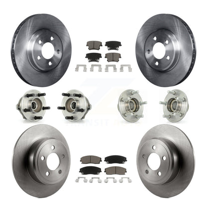 [Avant + Arrière] Kit d'ensemble roulement de roue et moyeu pour Chrysler 300 Dodge Charger Magnum KBB-119253