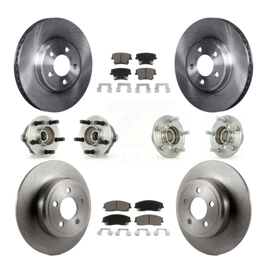 [Avant + Arrière] Kit d'ensemble roulement de roue et moyeu pour Chrysler 300 Dodge Charger Magnum KBB-119253