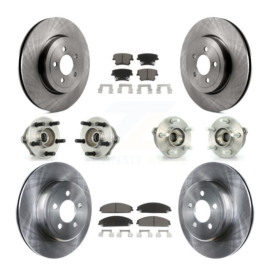 [Avant + Arrière] Kit d'ensemble roulement de roue et moyeu pour Chrysler 300 Dodge Charger Magnum KBB-119254