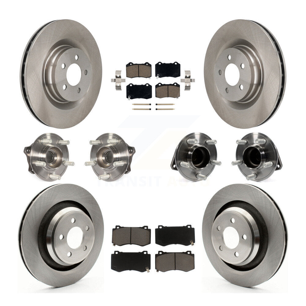 [Avant + Arrière] Kit d'ensemble roulement de roue et moyeu pour Dodge Charger Challenger KBB-119257