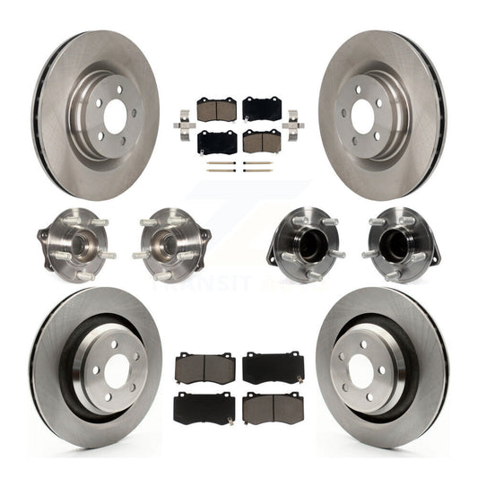 [Avant + Arrière] Kit d'ensemble roulement de roue et moyeu pour Dodge Charger Challenger KBB-119257