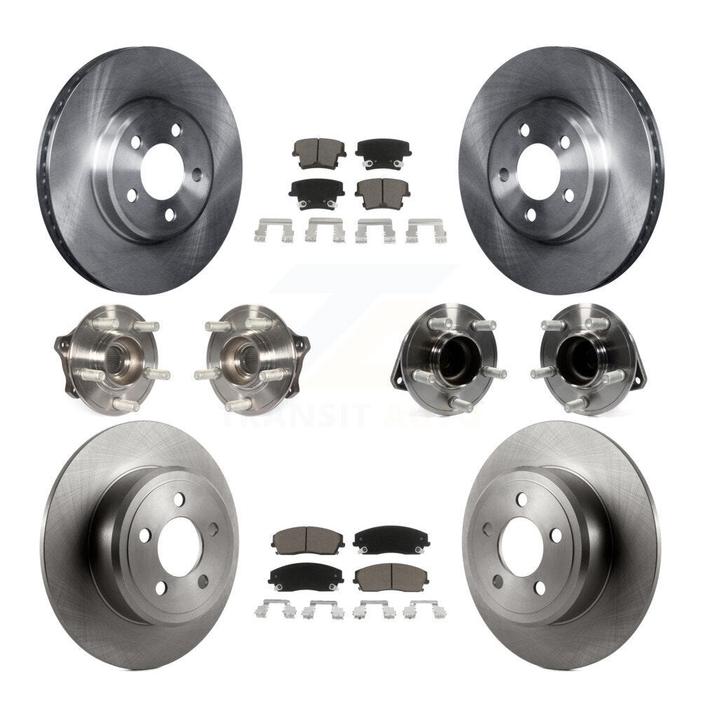 [Avant + Arrière] Kit d'ensemble roulement de roue et moyeu pour Dodge Charger Chrysler 300 Challenger KBB-119258