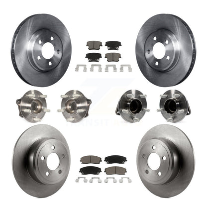 [Avant + Arrière] Kit d'ensemble roulement de roue et moyeu pour Dodge Charger Chrysler 300 Challenger KBB-119258
