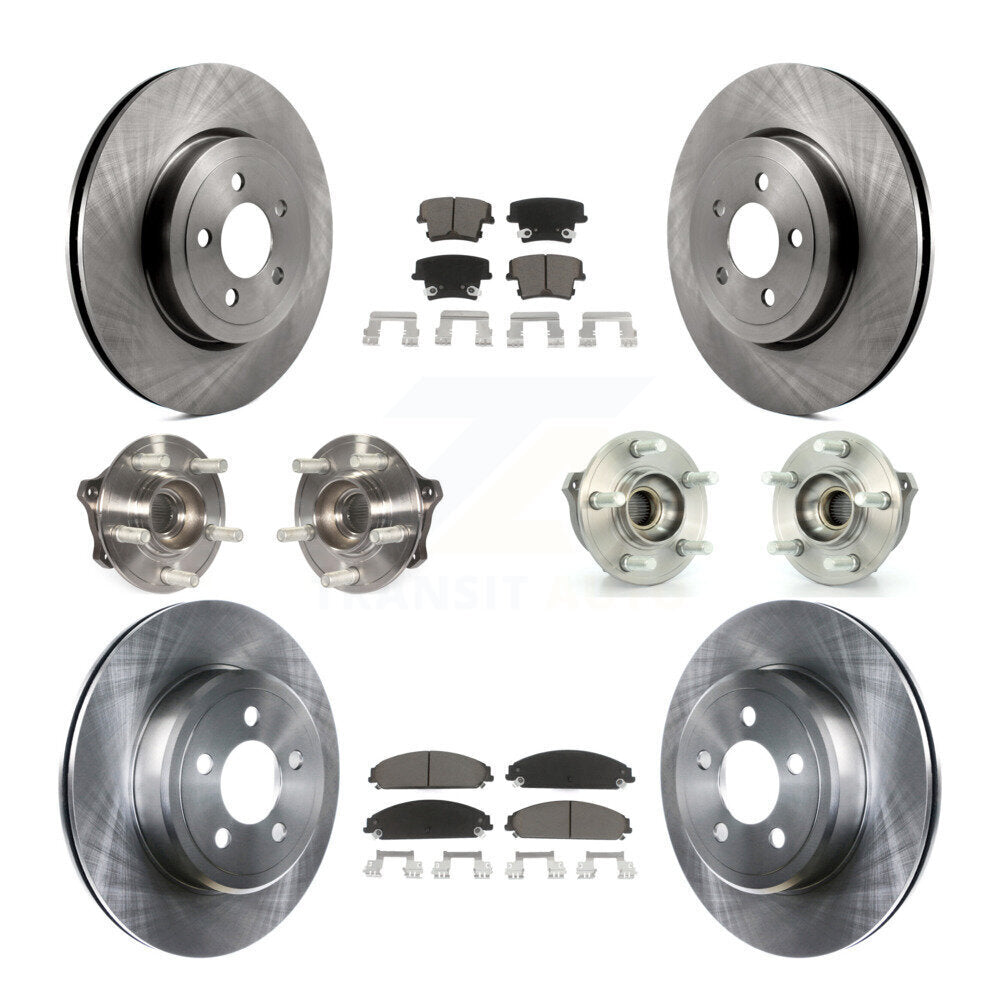 [Avant + Arrière] Kit d'ensemble roulement de roue et moyeu pour Dodge Charger Chrysler 300 Challenger KBB-119259