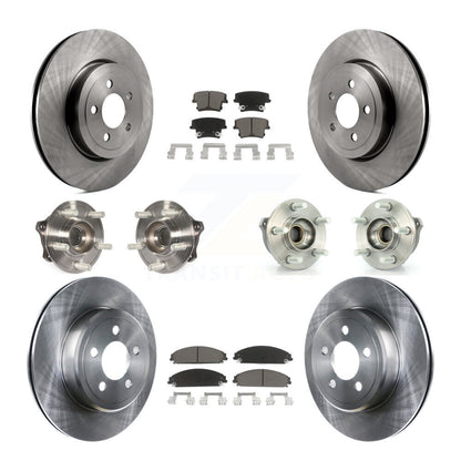 [Avant + Arrière] Kit d'ensemble roulement de roue et moyeu pour Dodge Charger Chrysler 300 Challenger KBB-119259