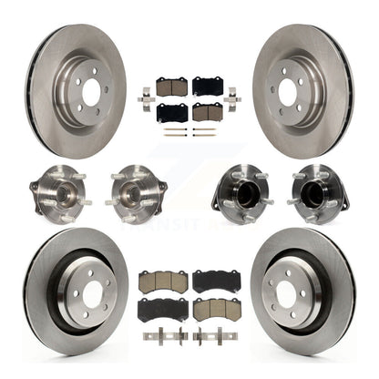 [Avant + Arrière] Kit d'ensemble roulement de roue et moyeu pour Dodge Challenger Charger KBB-119261