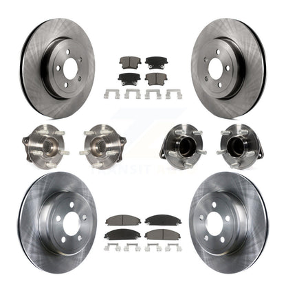 [Avant + Arrière] Kit d'ensemble roulement de roue et moyeu pour Dodge Challenger Chrysler 300 Charger KBB-119262