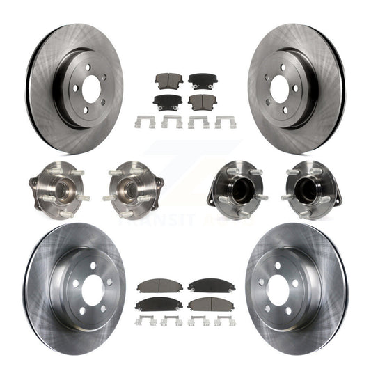[Avant + Arrière] Kit d'ensemble roulement de roue et moyeu pour Dodge Challenger Chrysler 300 Charger KBB-119262