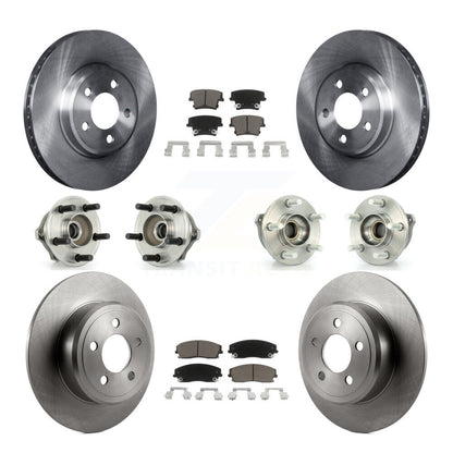 [Avant + Arrière] Kit d'ensemble roulement de roue et moyeu pour Dodge Charger Magnum AWD avec 2.7L KBB-119263