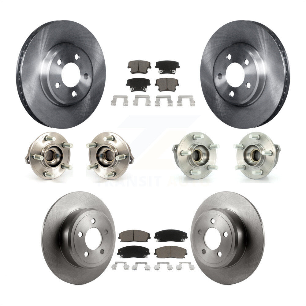 [Avant + Arrière] Kit d'ensemble roulement de roue et moyeu pour Dodge Charger Chrysler 300 AWD avec 2.7L KBB-119266 par Transit Auto