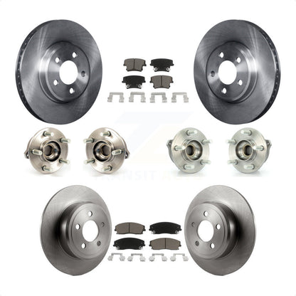 [Avant + Arrière] Kit d'ensemble roulement de roue et moyeu pour Dodge Charger Chrysler 300 AWD avec 2.7L KBB-119266 par Transit Auto