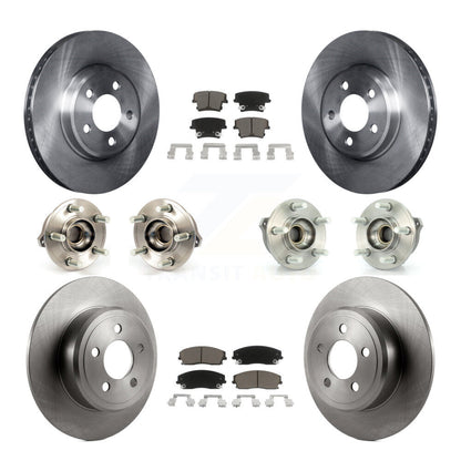 [Avant + Arrière] Kit d'ensemble roulement de roue et moyeu pour Dodge Charger Chrysler 300 AWD avec 2.7L KBB-119266