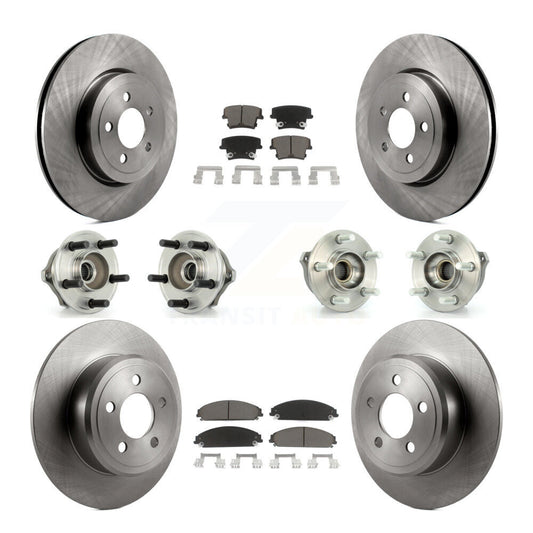 [Avant + Arrière] Kit d'ensemble roulement de roue et moyeu pour 2005-2006 Chrysler 300 AWD avec 3.5L KBB-119267