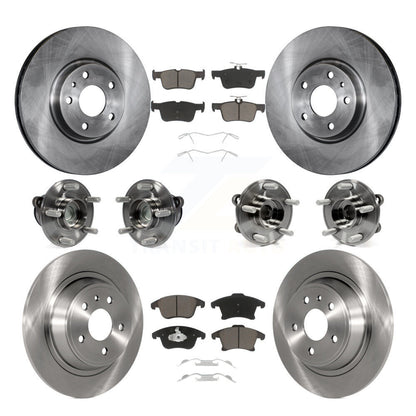 [Avant + Arrière] Kit d'ensemble roulement de roue et moyeu pour Ford Fusion Lincoln MKZ KBB-119274