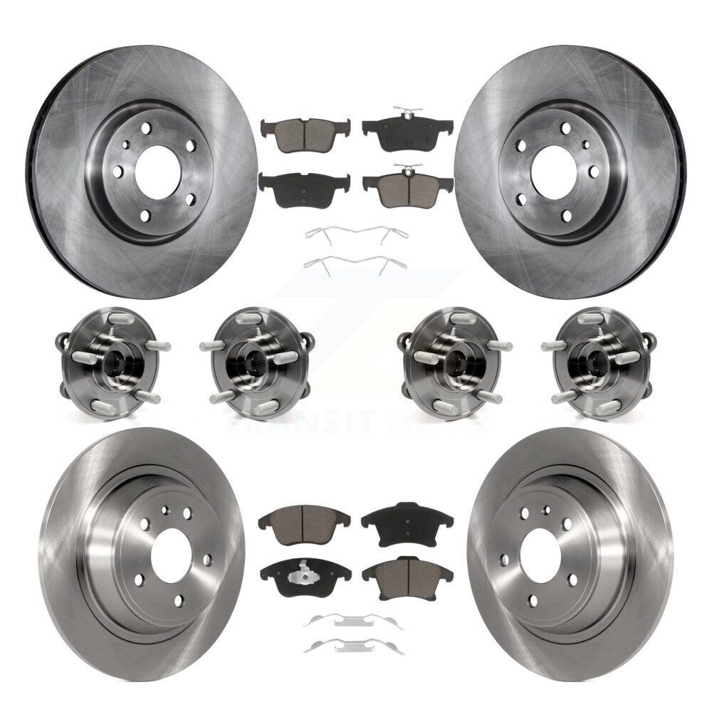 [Avant + Arrière] Kit d'ensemble roulement de roue et moyeu pour Ford Fusion KBB-119275