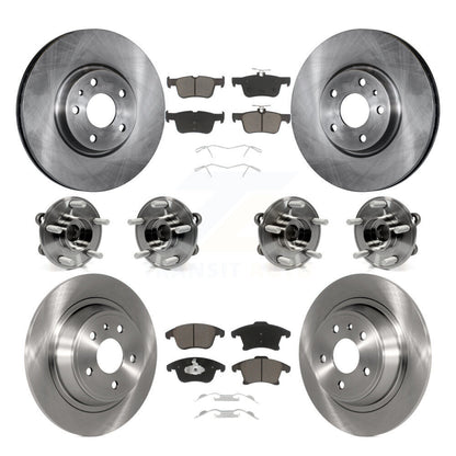 [Avant + Arrière] Kit d'ensemble roulement de roue et moyeu pour Ford Fusion KBB-119275