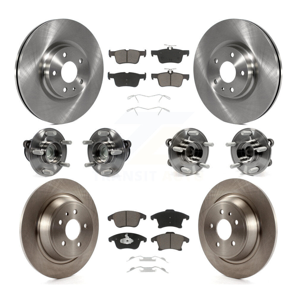 [Avant + Arrière] Kit d'ensemble roulement de roue et moyeu pour Ford Fusion Lincoln MKZ KBB-119277